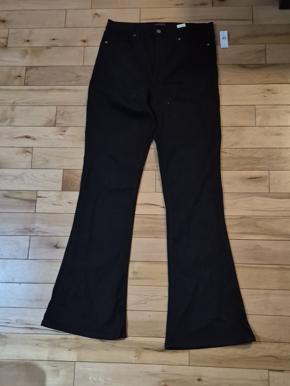 Brand New Banana Replublic Women's Size 31 Tall Black Flared Pants